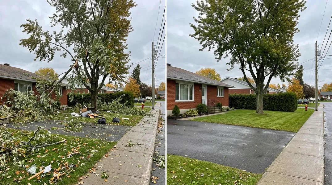 Résultat émondage à Trois-Rivières — Émondage Trois-Rivières