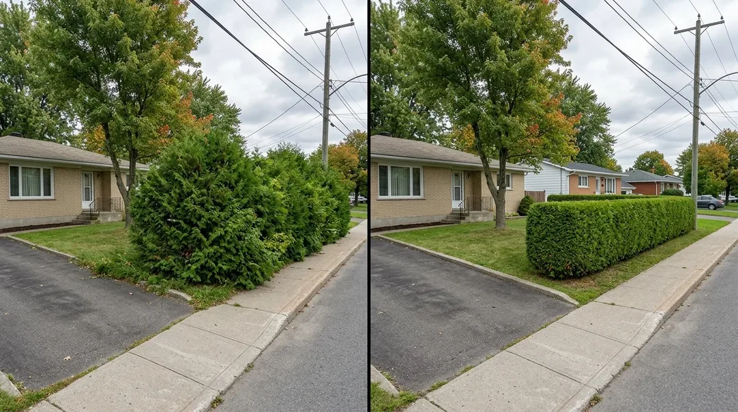 Résultat émondage à Trois-Rivières — Émondage Trois-Rivières