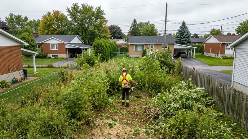 Déboisement de terrain Trois-Rivières