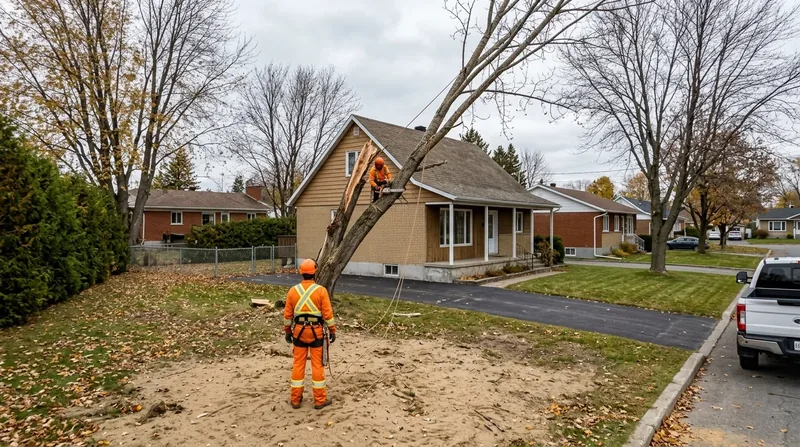 Abattage d'arbre Trois-Rivières